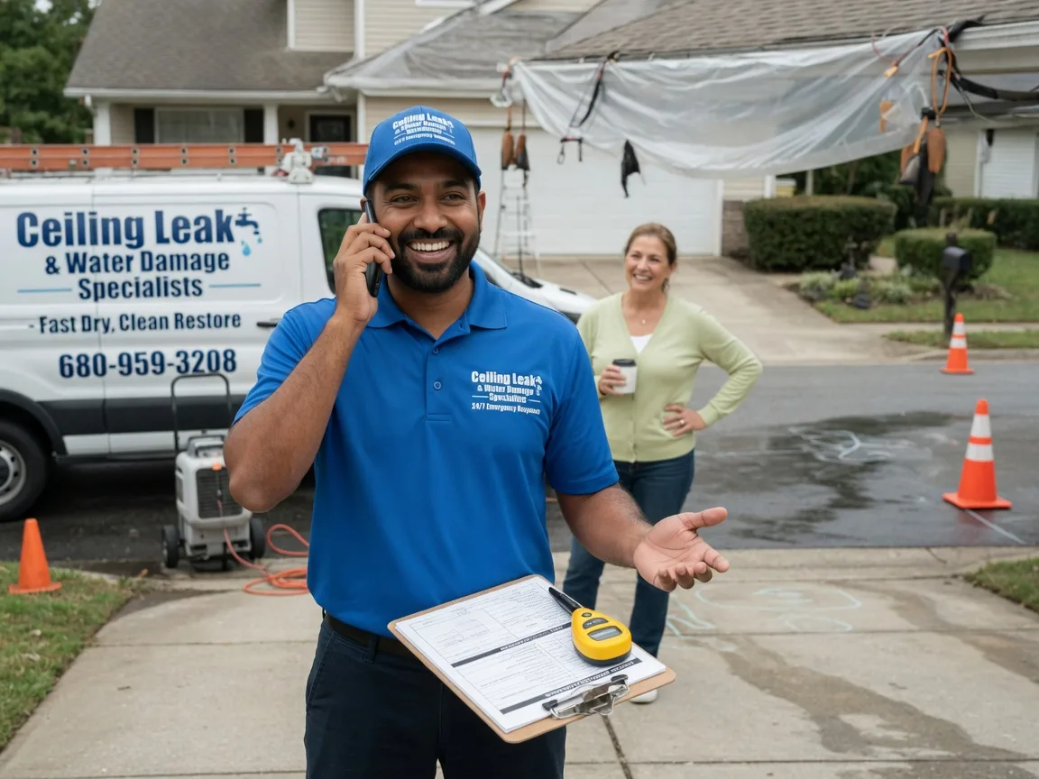 Ceiling Leak Cleanup Farmersburg, IN FAQs